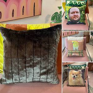 Memorial Pillow. Photo cushions and pillows of your treasured memory