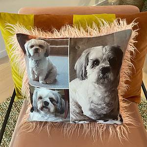 Collage Photo Pillows ad Cushions