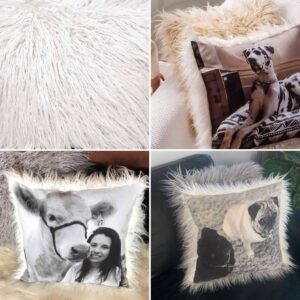 Luxury Pet Memorial Ideas. Personalised Pet Pillows Australia. Photo cushions and pillows. Luxury pet gifts