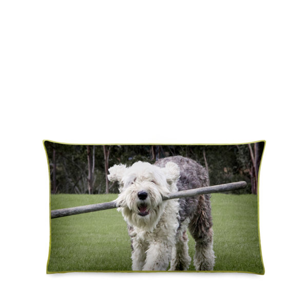 Personalised dog photo pillowcase