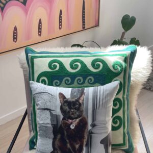 Cat Lovers Gift. Photo cushions of your beloved cat!
