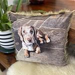 Personalised photo cushions Australia. Customised photo pillow made in Australia