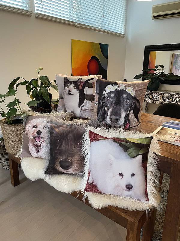 Unique Pet Memorial Gifts. Custom Pet Pillow