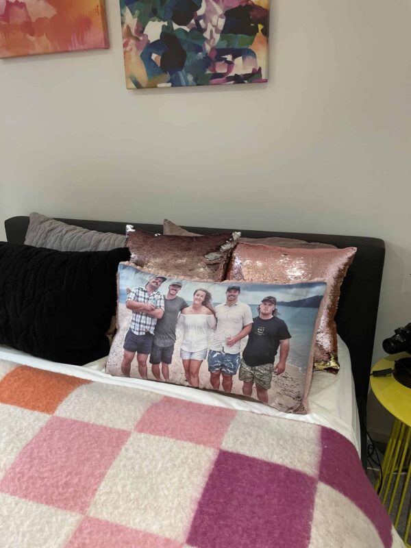 Personalised Memorial Photo Pillows. Remembrance Pillows and Cushions Australia