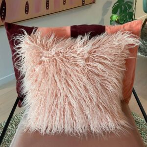 PRETTY PINK SHAG <br/> The Stylish Fabric Collection