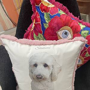 Personalised Dog Photo Pillow