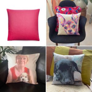 Cushion photo print gifts Australia